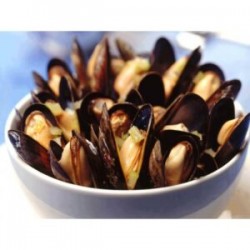 Moules Marinière préparées...